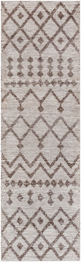 Napoli Handmade Rug, by Surya, 8' length x 2'6" width