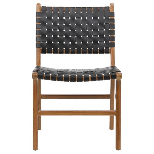 Dale Dining Chair Black Leather