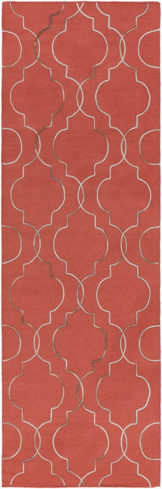 Seabrook Handmade Rug, by Surya, 8' length x 2'6" width