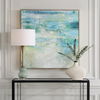 Blissful Hand Painted Abstract Art, Painting by Uttermost, 42.75" width x 42.75" height x 2.25" depth thumbnail 2