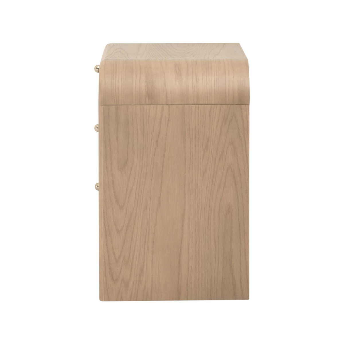 Cannes 3-Drawer Nightstand, by Essentials for Living, 28" width x 27" height x 18" depth View 5