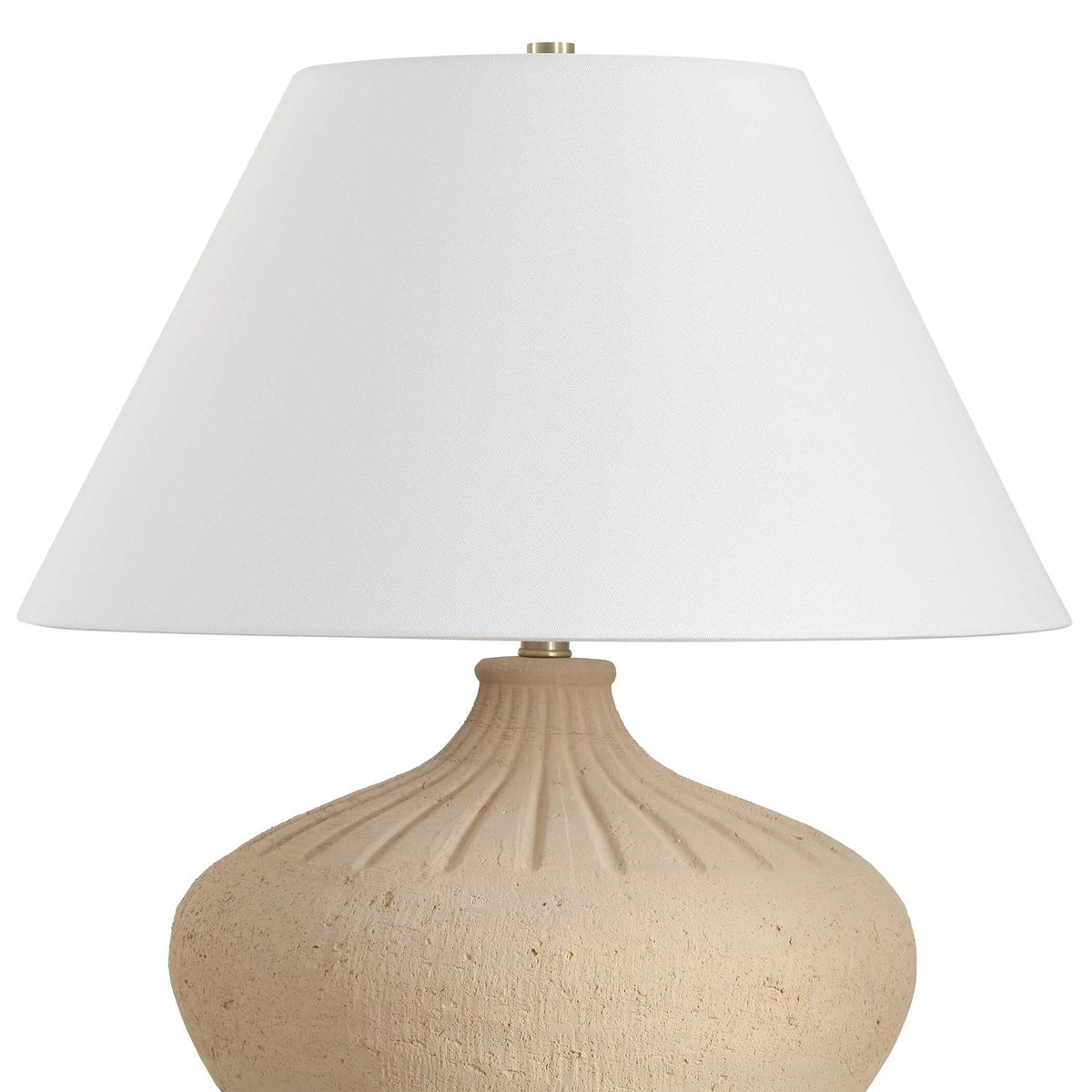 Eldon Terracotta Table Lamp, by Uttermost, 21" width x 23.5" height x 21" depth View 5