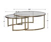 Rhea Nested Coffee Tables Set/2, Furniture by Uttermost, 42" width x 18" height x 42" depth thumbnail 3