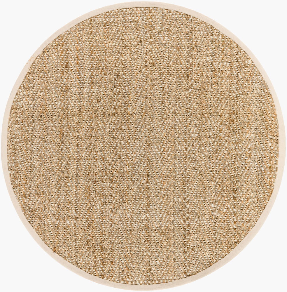 Kerala Handmade Rug, by Surya, 6' length x 6' width