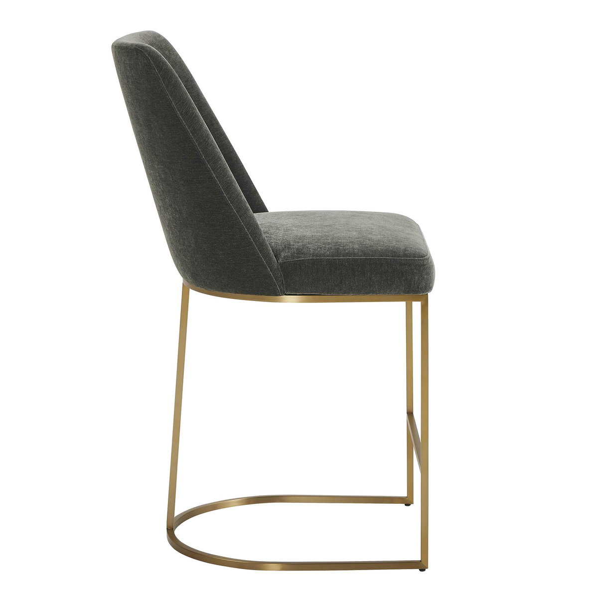 Hanni Charcoal Counter Stool, Counter & Bar Stool by Uttermost, 20.25" width x 40" height x 24.5" depth View 5