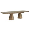 Caledon Reclaimed Oak Dining Table thumbnail 4