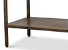 Cullum Shagreen Console  Tawny Brown, by Sarreid, 1'2" length x 5'11" width x 2'9" height thumbnail 5