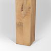 Beth Light Brown Wood Rectangular Dining Table thumbnail 8