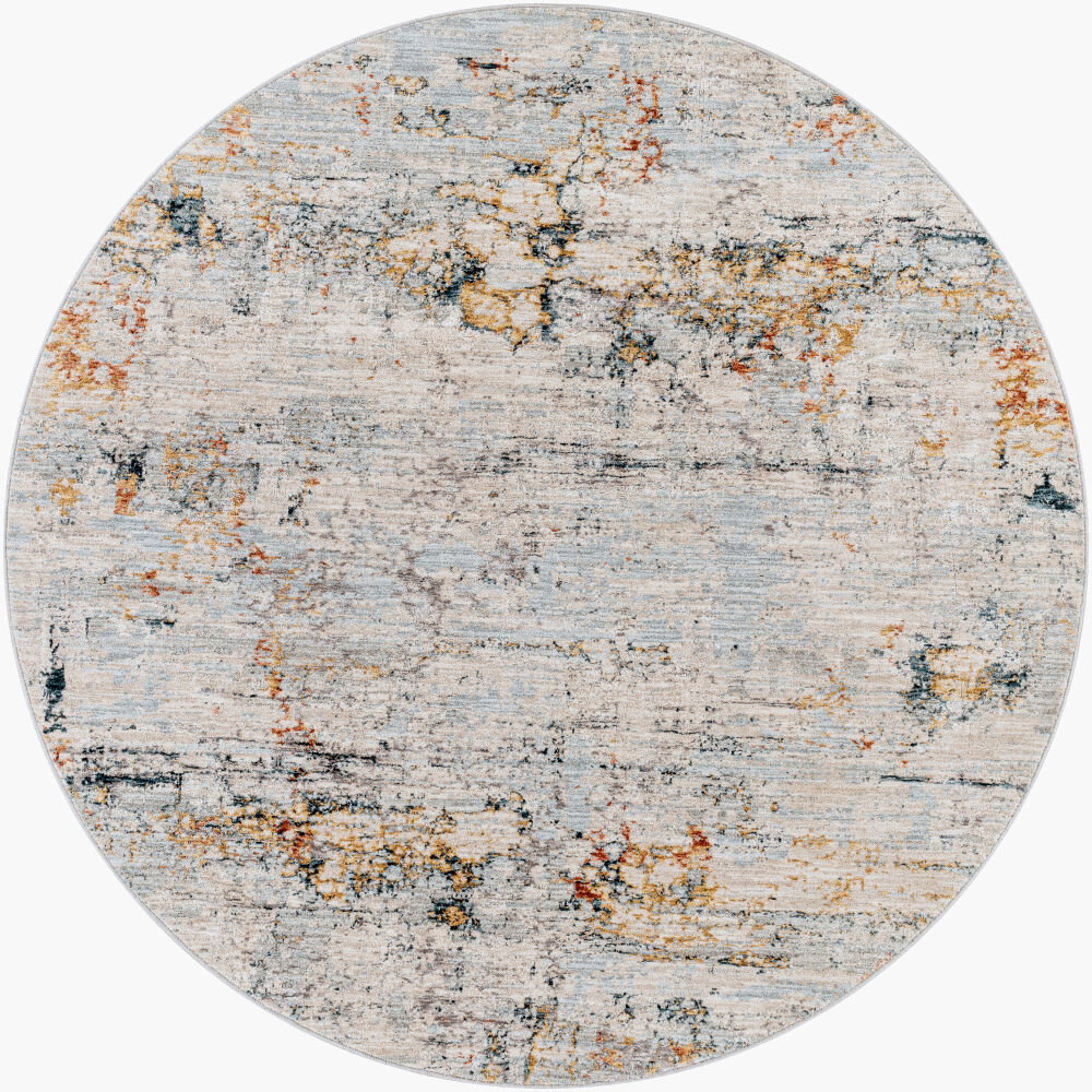Laila Machine Woven Rug, by Surya, 5'3" length x 5'3" width