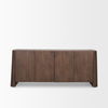 Tammar Brown Wood 4-Door Sideboard thumbnail 4