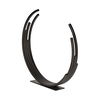 Taj (Large) 21L x 3W Black Broken Halo Decorative Object, by Mercana, 20.47" length x 3.15" width x 20.08" height thumbnail 1