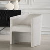 Encompass White Fabric Dining Chair thumbnail 3