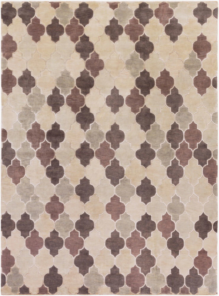 Mugal Handmade Rug, by Surya, 11' length x 8' width