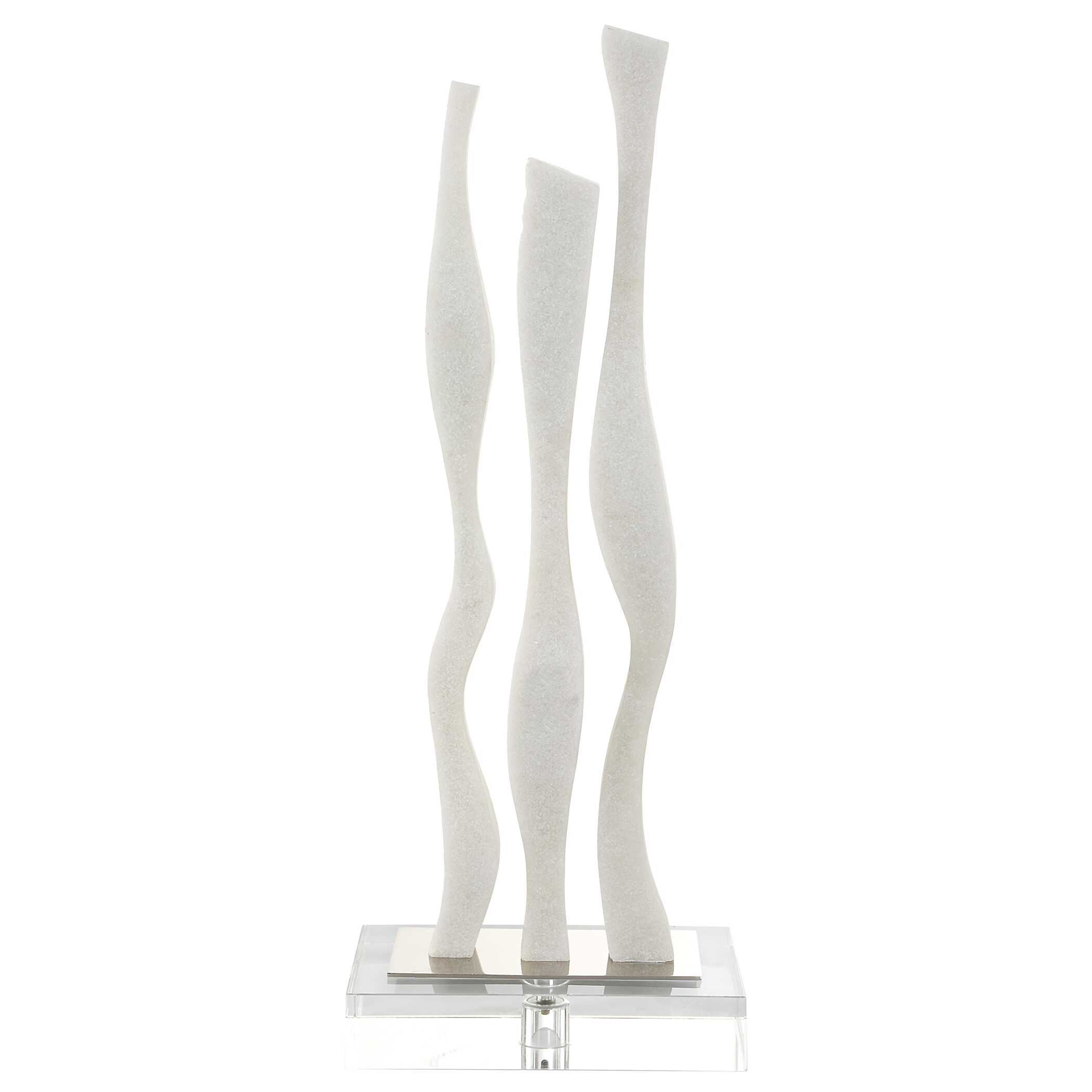 Gale White Marble Sculpture large image 