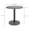 Hagan Outdoor Table Dark Grey thumbnail 6