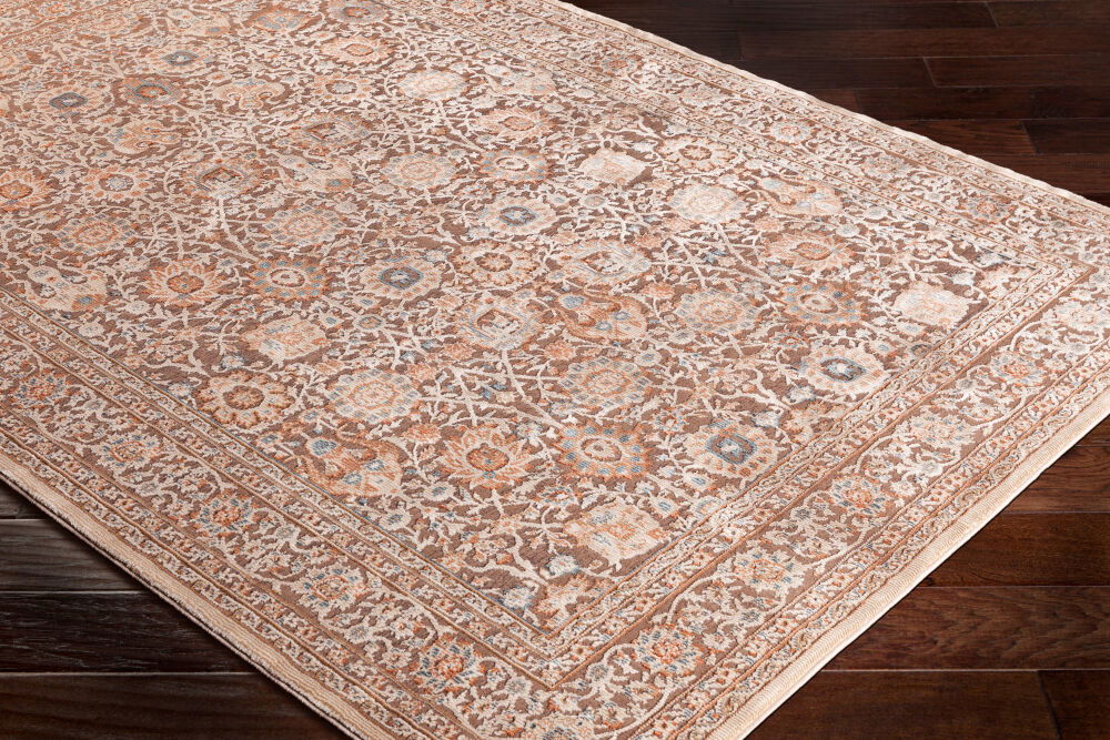 Topkapi Machine Woven Rug, by Surya, 1'3.75" length x 1'3.75" width