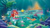 Disney Princes - Littlest Mermaid Chair Rail Wall Mural, Wallpaper by York Wall, 1'6" length x 1'6" width x 0.02" depth thumbnail