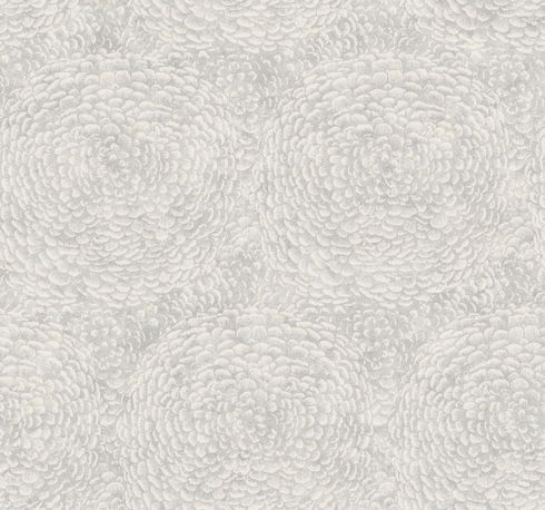 Floret Grey Wallpaper