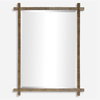Abanu Gold Vanity Mirror, by Uttermost, 2'6" width x 3'3.75" height x 1.25" depth thumbnail 1