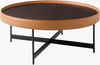 Puck Coffee Table, by Surya, 33" width x 17" height thumbnail