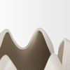 Ulrich Sculptural Cream Glazed Ceramic Vase thumbnail 6