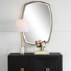 Varenna Aged Gold Vanity Mirror, by Uttermost, 2'3.12" width x 3'2.12" height x 1.87" depth thumbnail 6