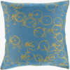 Pedal Power Accent Pillow Down, Decorative Pillow by Surya, 22" length x 22" width thumbnail