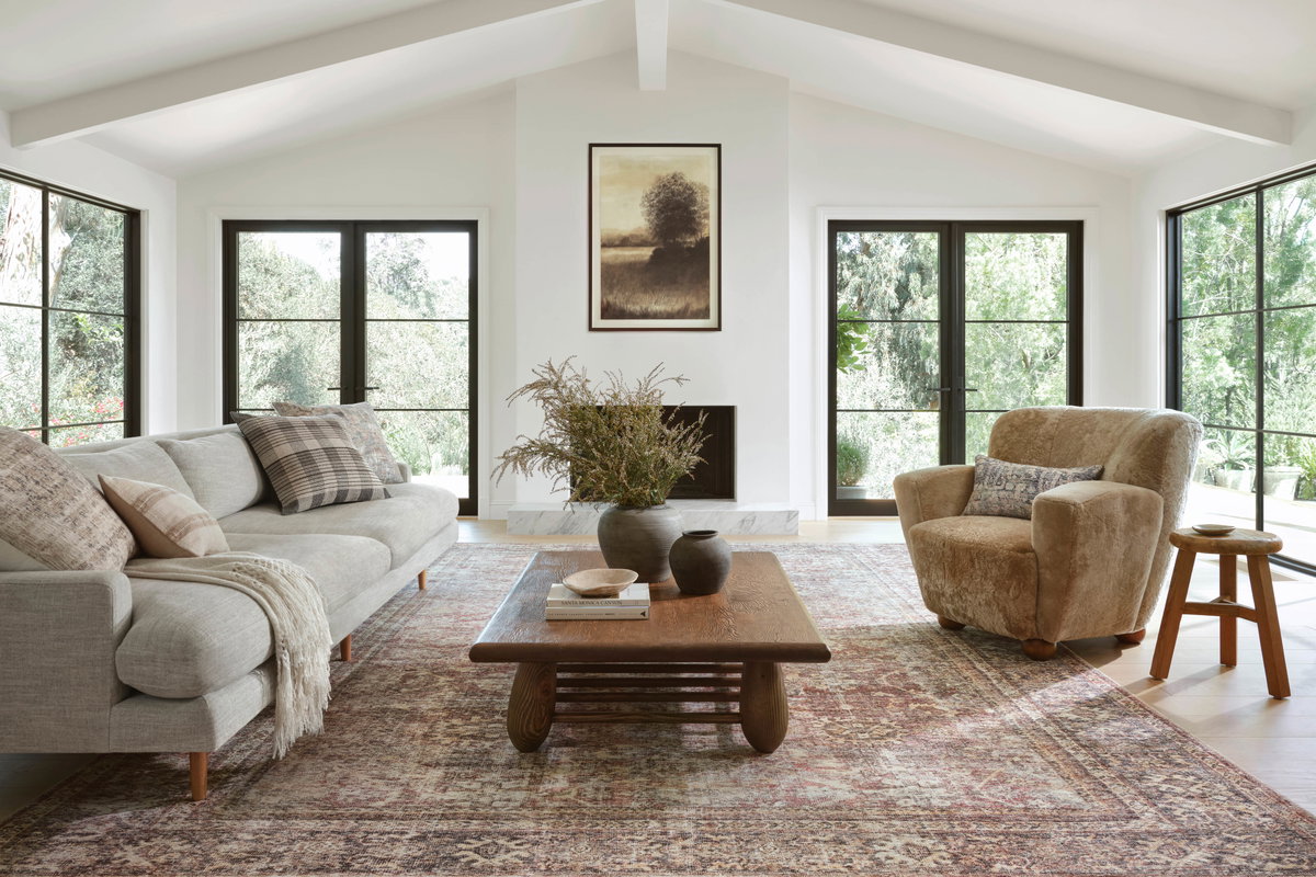 Amber Lewis x Loloi Georgie Rug, 5' length x 7'6" width View 3