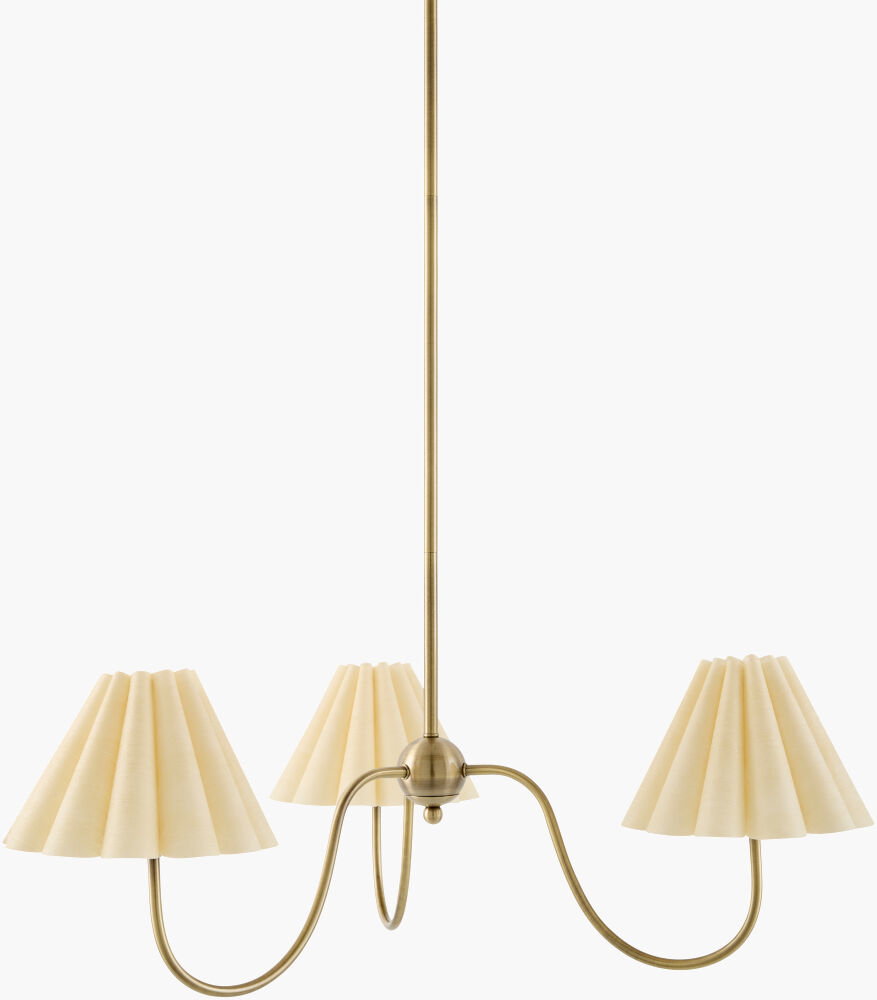Moyalia Chandelier, by Surya, 30" length x 30" width x 11" height