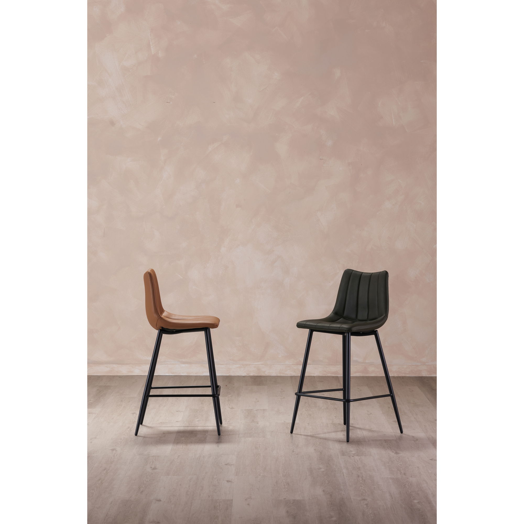 Alibi Barstool Tan - Set Of Two large image 