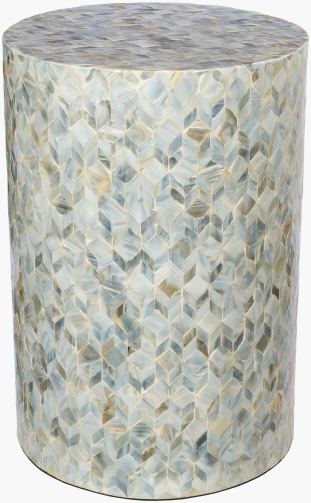 Iridescent End Table, Side & End Table by Surya, 13" width x 19" height