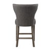 Arnaud Charcoal Counter Stool, Counter & Bar Stool by Uttermost, 23" width x 39" height x 26" depth thumbnail 6