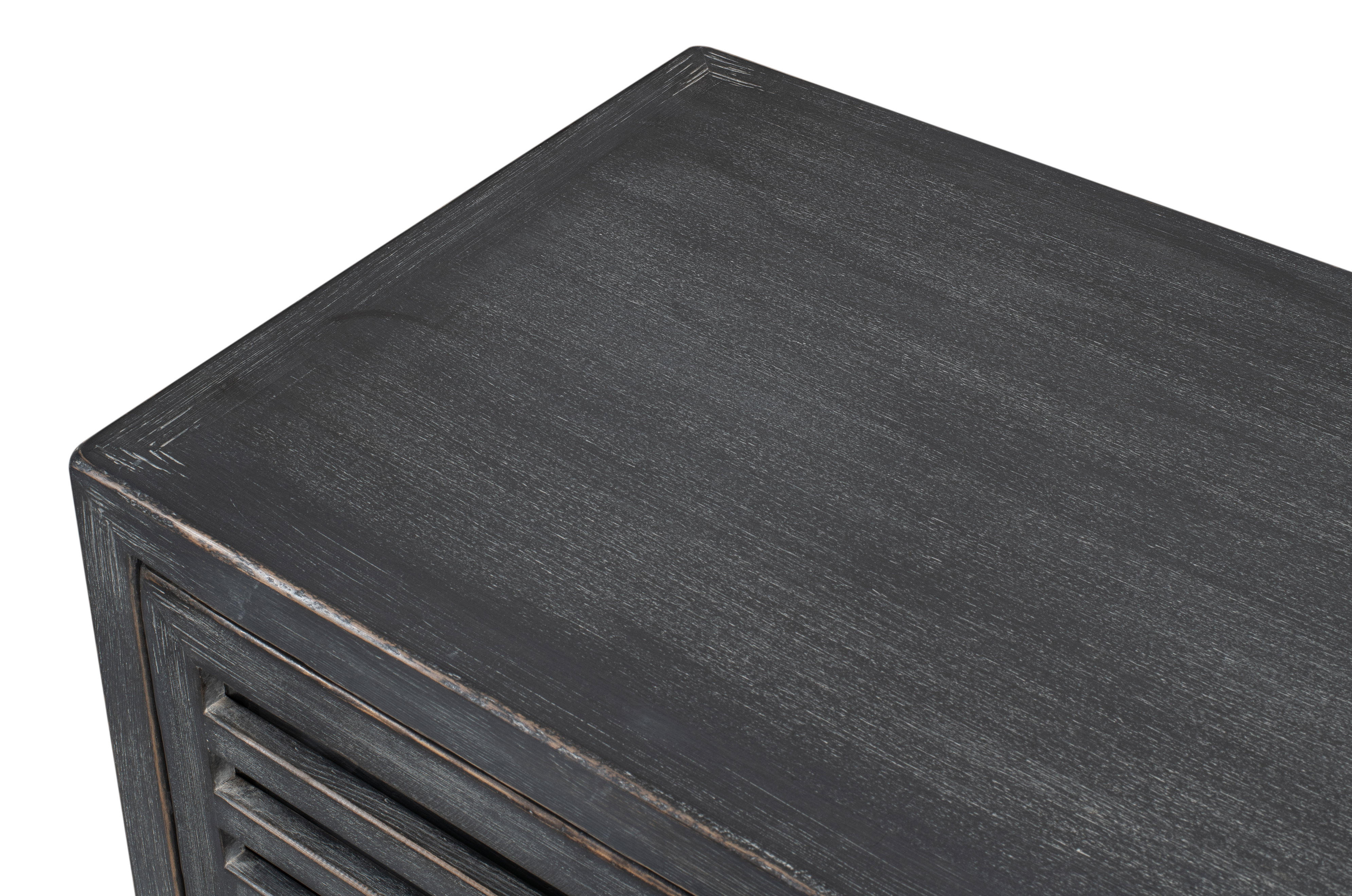 St Lucia Sideboard W/Solid Sides, Cabinets & Sideboard by Sarreid, 92" length x 20" width x 37" height View 11