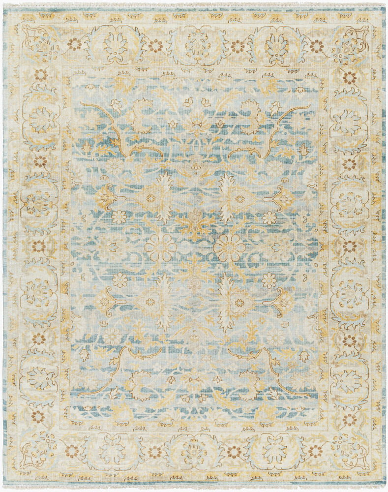 Hamadan Handmade Rug, by Surya, 1'6" length x 1'6" width