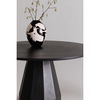 Templo Outdoor Dining Table Black thumbnail 5