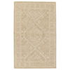 Handmade Tufted Wool Area Rug in Tan/Cream thumbnail 0