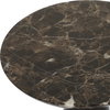 Hastings Brown Marble Accent Table, Side & End Table by Uttermost, 11" width x 22" height x 11" depth thumbnail 5