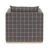 Siena Plinth Base Swivel Club Chair, Accent Chair by Essentials for Living, 33" width x 35" height x 35" depth thumbnail 5