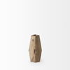Allen IV Short Natural Brown Wood Oval Vase thumbnail 3