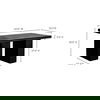 Aurelius 2 Outdoor Dining Table Black thumbnail 5