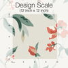Springtime Beige & Orange Wallpaper thumbnail 3