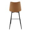 Alibi Counter Stool Tan - Set Of Two thumbnail 6