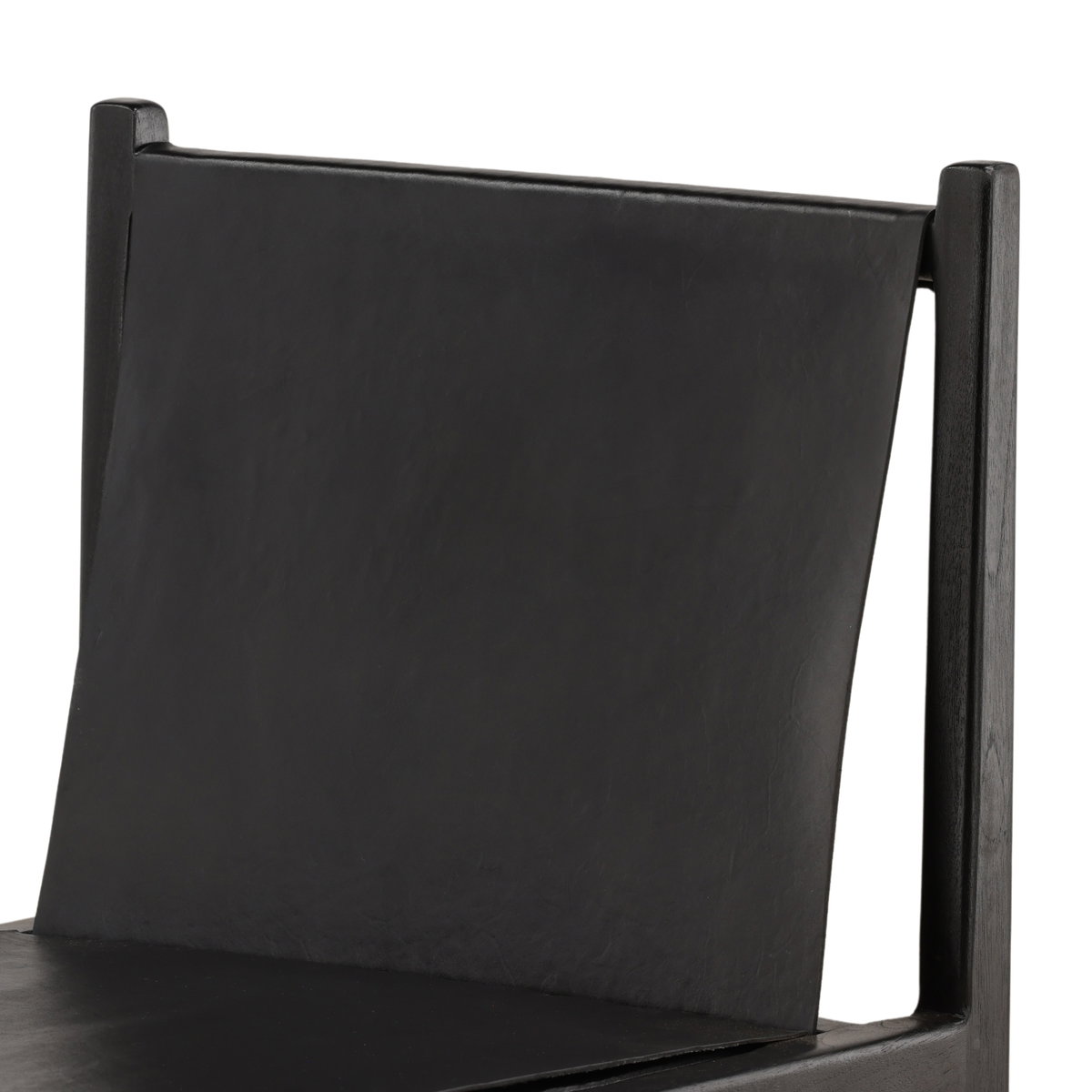 Celestine Dining Chair Black, by Dovetail, 20" width x 33.66" height x 24" depth View 6