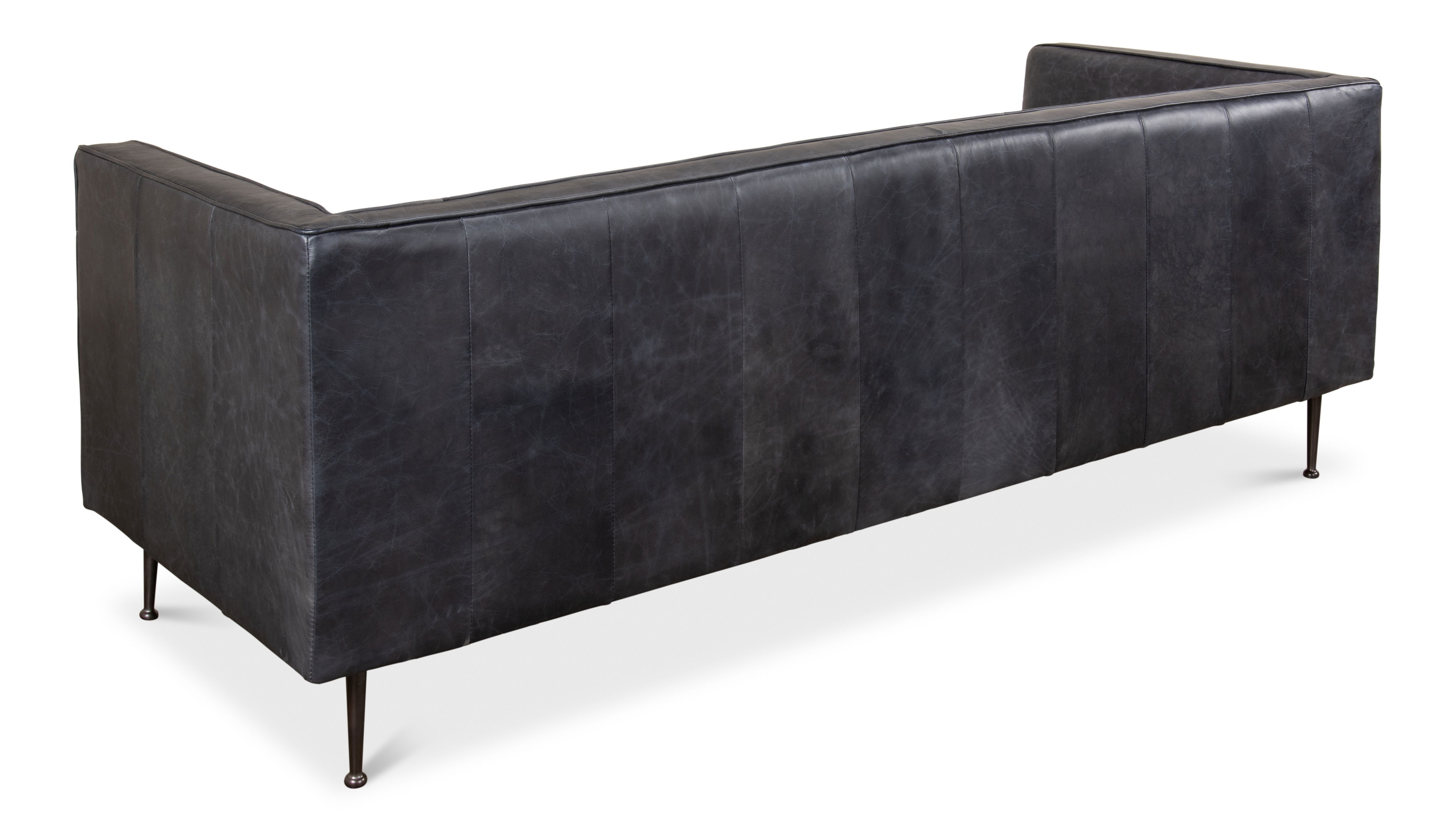 *Lexington Sofa Nottinghill Grey Leather, Sofas & Sectional by Sarreid, 83" length x 31" width x 28" height View 8