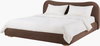 Isbah Upholstered Bed, by Surya, 88" width x 41" height thumbnail