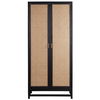 Royette Cabinet Black, Cabinets & Sideboard by Dovetail, 36" width x 78" height x 18" depth thumbnail 2