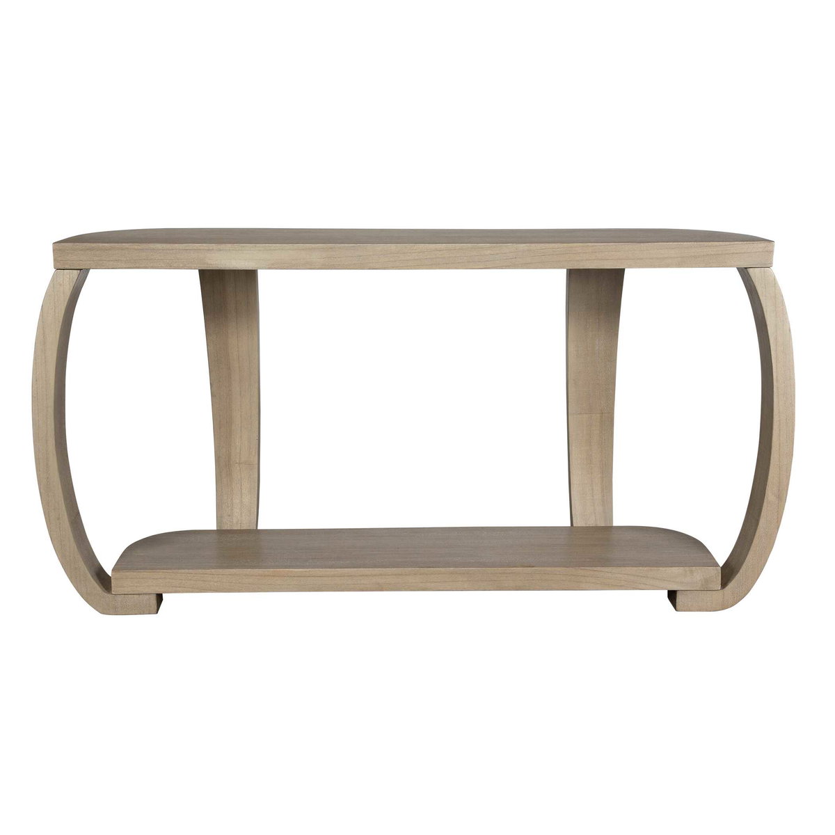 Adona Wood Console Table, by Uttermost, 59.75" width x 30.25" height x 16" depth View 5