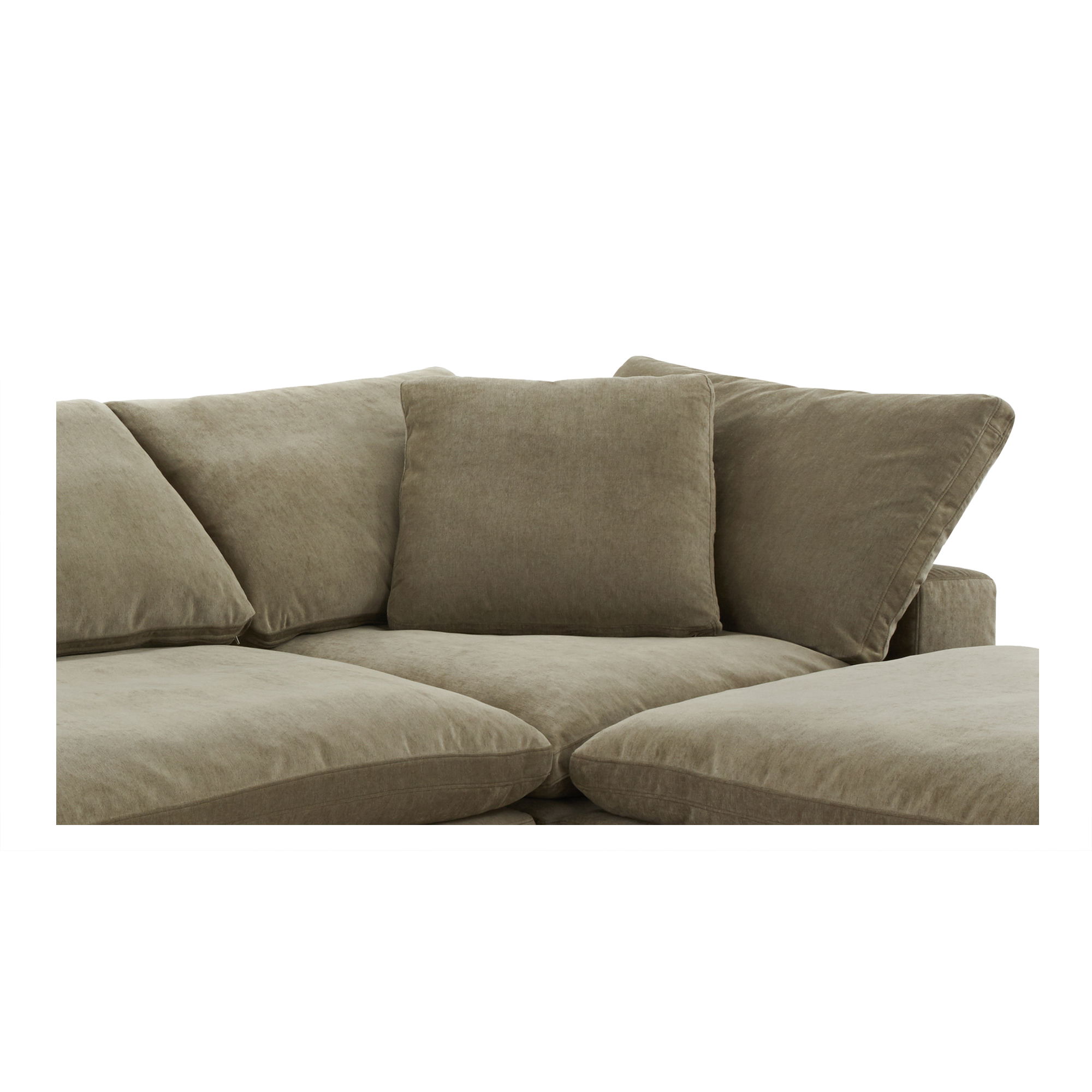 Clay Lounge Modular Sectional Desert Sage large image 