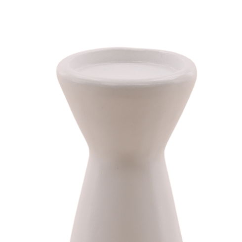 Ula Outdoor Candle Holder White Small