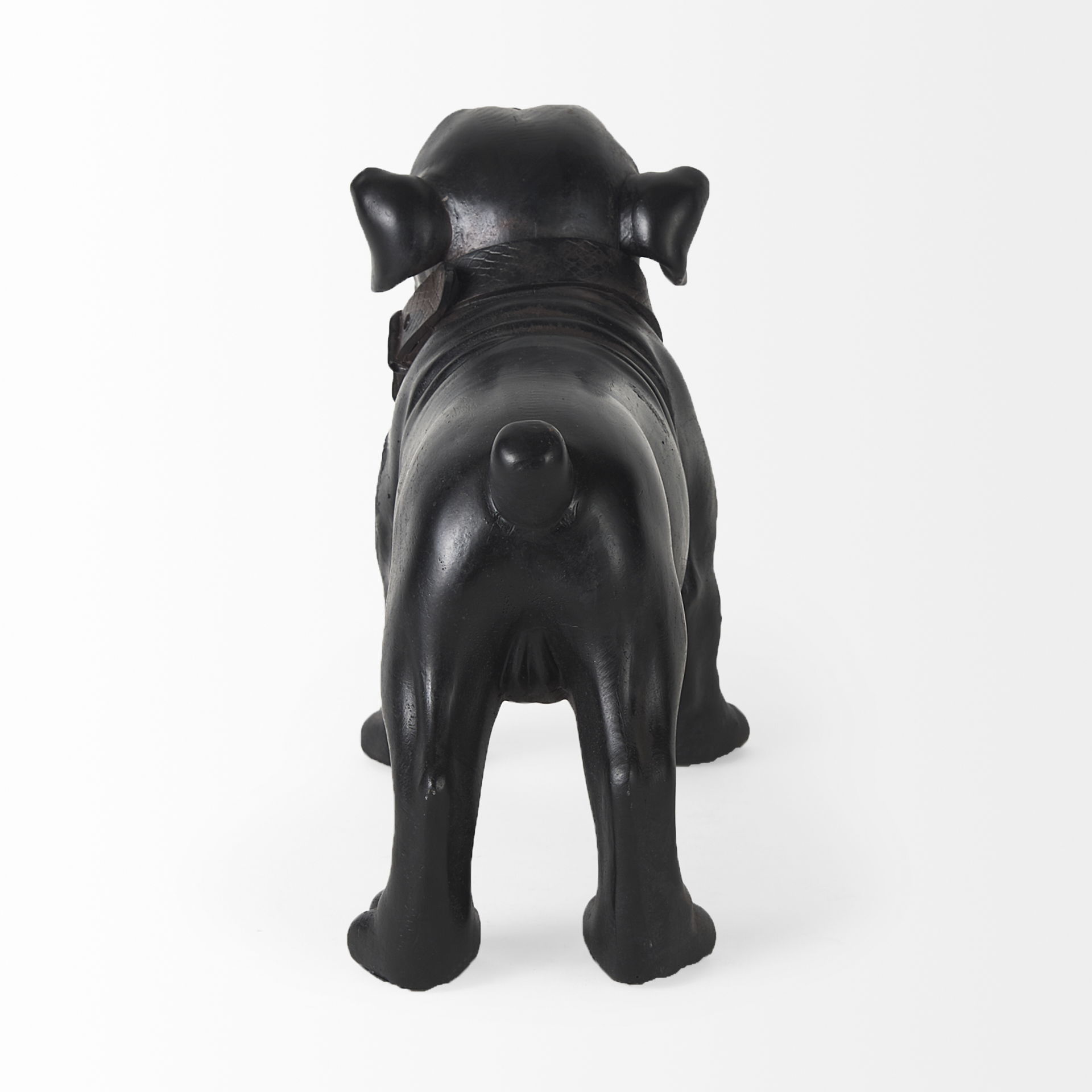 Hugo 5L x 13W Black Resin Bulldog large image 